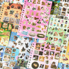 Adorable Pet-Themed Sticker Book (30 Designs)