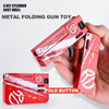 Metal Folding Gun Toy Pistol with Soft Bullets
