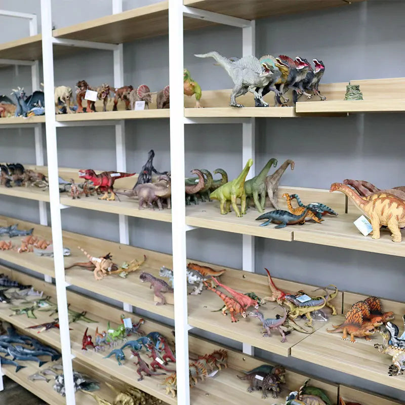 Realistic Dinosaur Figurine Collection for Imaginative Play