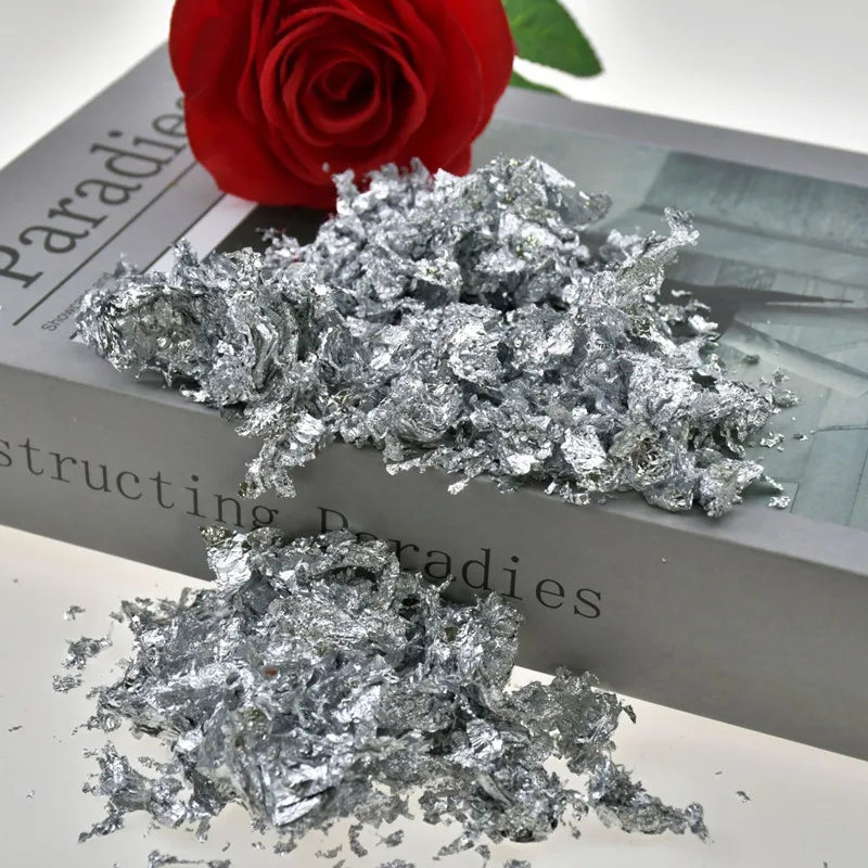 Metallic Foil Flakes for Crafts, Nail Art & DIY Projects