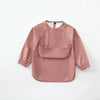 Waterproof Long-Sleeve Art Smock Bib for Toddlers