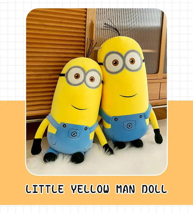 Minions Bob and Stuart Plush Dolls – Soft Movie Collectible Toys