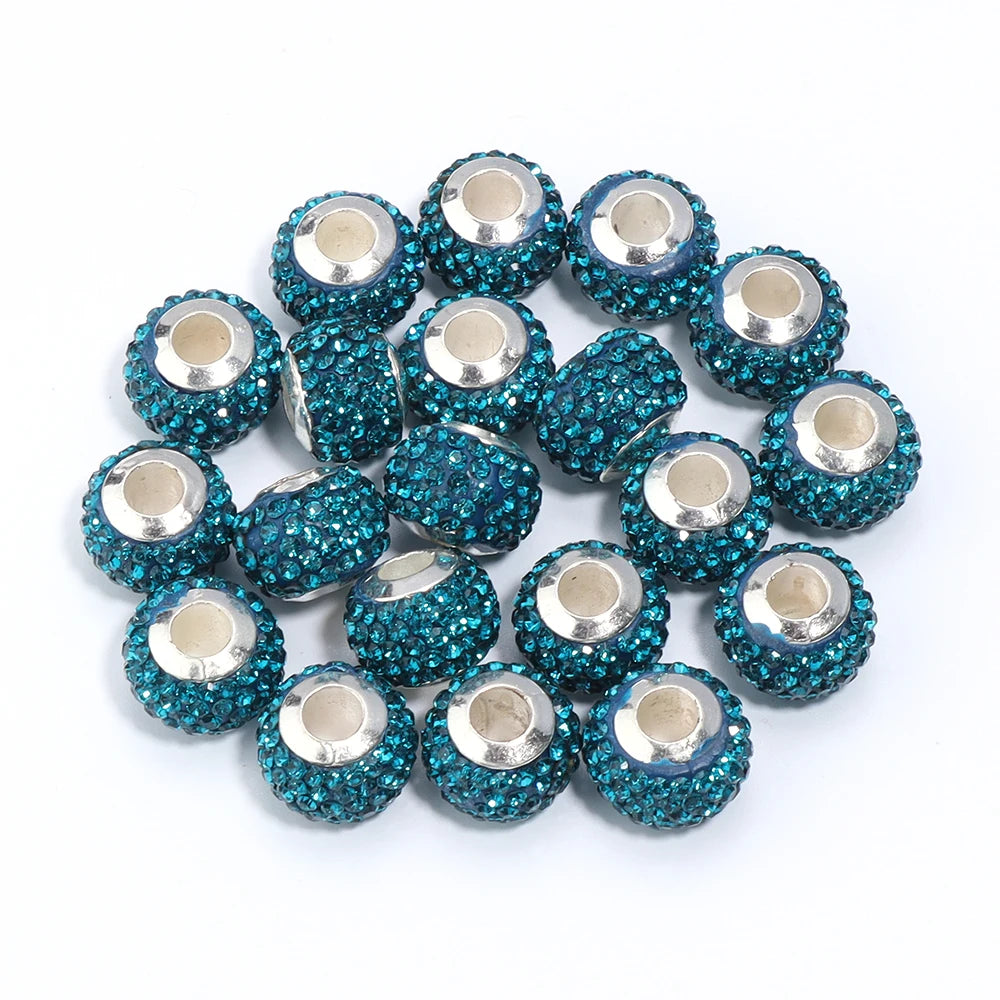 Luxury Rhinestone Spacer Beads for DIY Jewelry Making