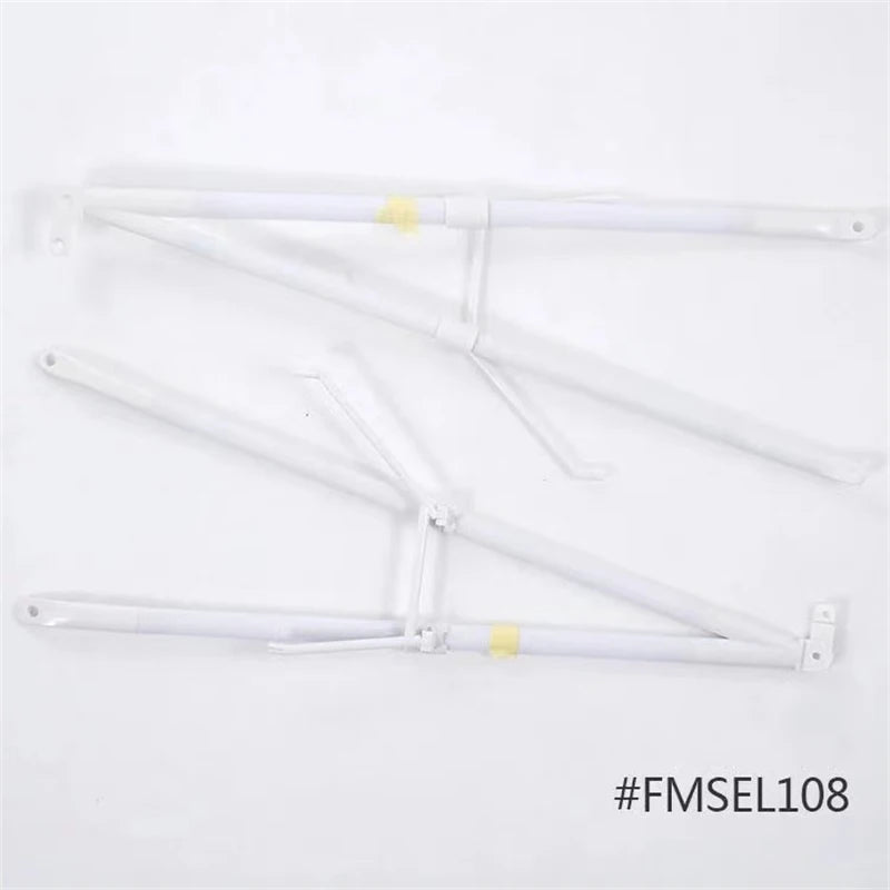 White PA-18 J3 Cub replacement parts kit for an RC airplane