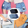 Iron-On Denim Patches for Jeans Repair & DIY Crafts