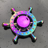Rainbow Metal Fidget Spinner – Smooth Spinning Anxiety Relief Toy