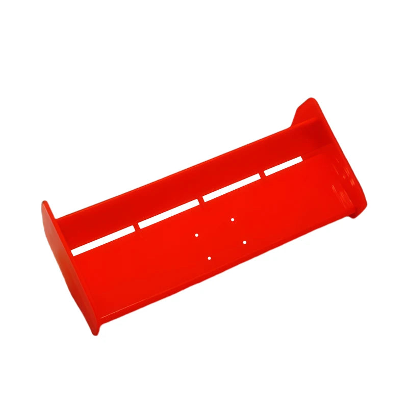 Red hard tail wing upgrade for WLtoys RC cars