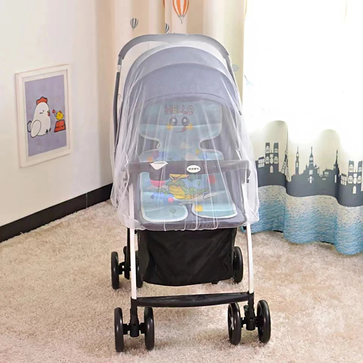 Universal Mosquito Net for Baby Strollers