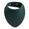 Soft Cotton Muslin Baby Bibs with Absorbent Gauze
