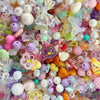 Spring Pastel Acrylic Beads for Jewelry Making – Mixed Baroque Shapes