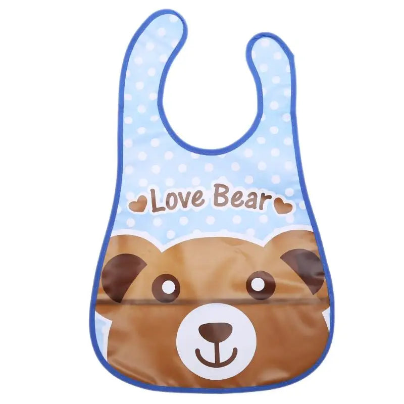 Baby Feeding Bib with Catch Pocket