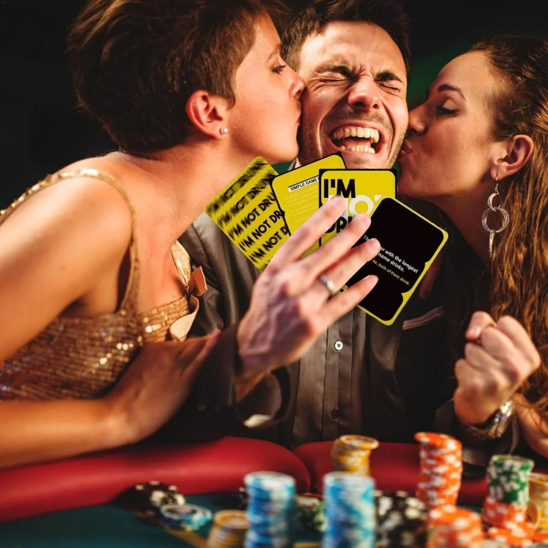 Party Truth or Dare Drinking Game Card Set for Adults
