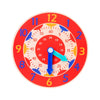 Wooden Montessori Clock Toy for Kids Learning Time