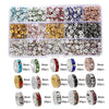 Crystal Rondelle Beads for Jewelry Making – 6mm & 8mm Spacer Beads