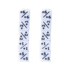 A set of ten dual-color +1/-1 counting dice arranged in two columns.