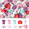 Nurse-Themed Silicone Focal Beads for Jewelry Making and DIY Crafts