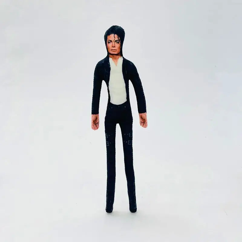 Michael Jackson Bendable Plush Doll – Poseable Collectible Figure
