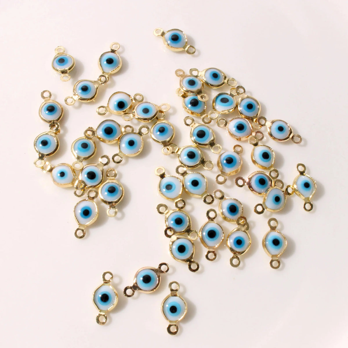 Evil Eye Charm Beads for DIY Jewelry Making
