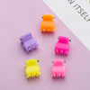 Mini Pastel Plastic Hair Clips for Dolls (10-Piece Set)