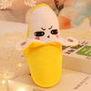 Musical Banana Plush Toy with Touch-Sensitive Piano
