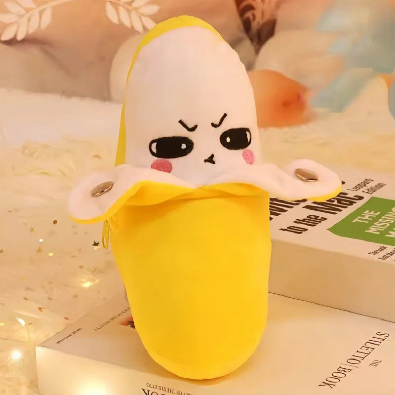 Musical Banana Plush Toy with Touch-Sensitive Piano