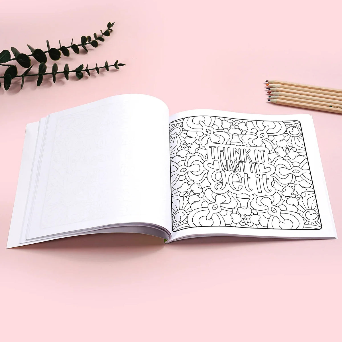 Adult Mandala Coloring Book – 32 Stress-Relief Designs