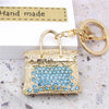 Crystal Rhinestone Handbag Keychain