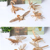 Wooden 3D Insect Puzzle Kit – Butterfly, Bee, Scorpion & More