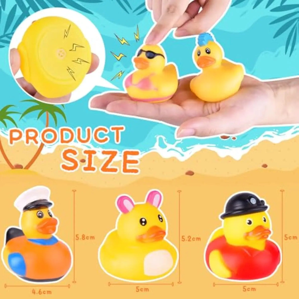 Classic Rubber Duckies – Fun for Bath, Parties & Jeep Ducking