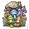 Wooden Frog Puzzle for Kids and Adults
