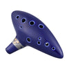 Ceramic 12-Hole Ocarina with Songbook and Neck Cord