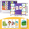 Interactive English Learning Flip Chart for Kids