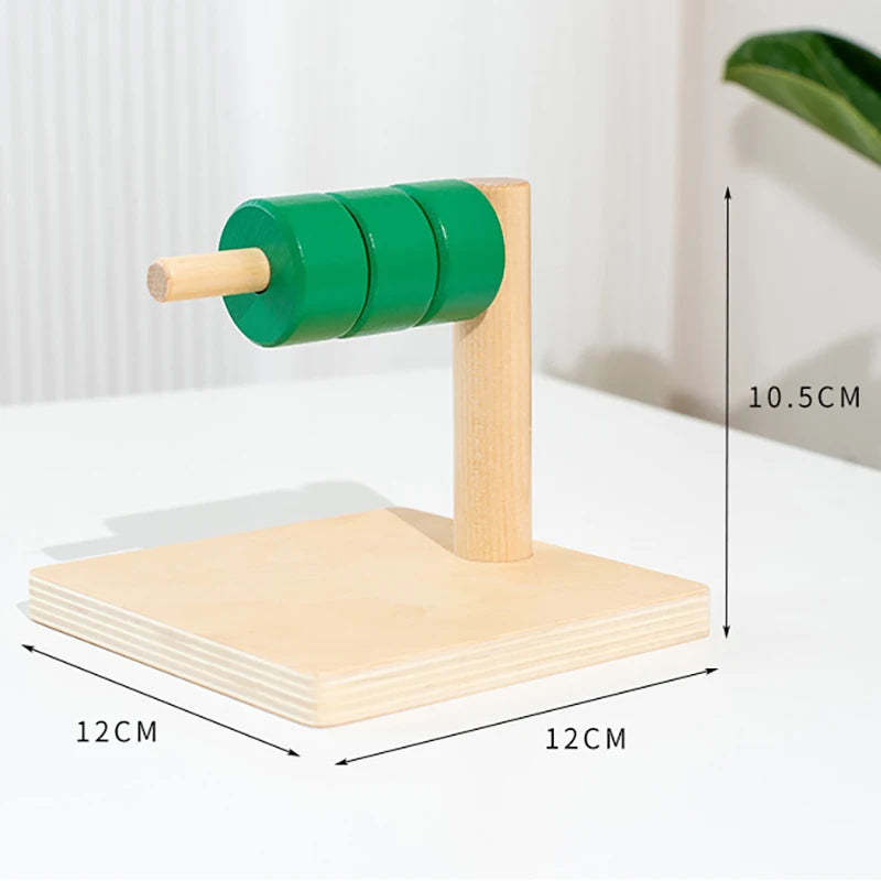Wooden Montessori Object Permanence Toy for Toddlers