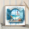 DIY Diamond Painting Kit – Lighthouse Seaside View