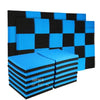 50-Pack Acoustic Foam Panels for Soundproofing and Studio Treatment