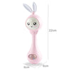 Musical Rabbit Rattle and Teether Toy for Babies