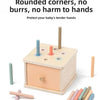 Wooden Color Shape Sorter with Drawer Box – Montessori Learning Toy