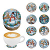 DIY Diamond Art Coaster Set for Christmas & More