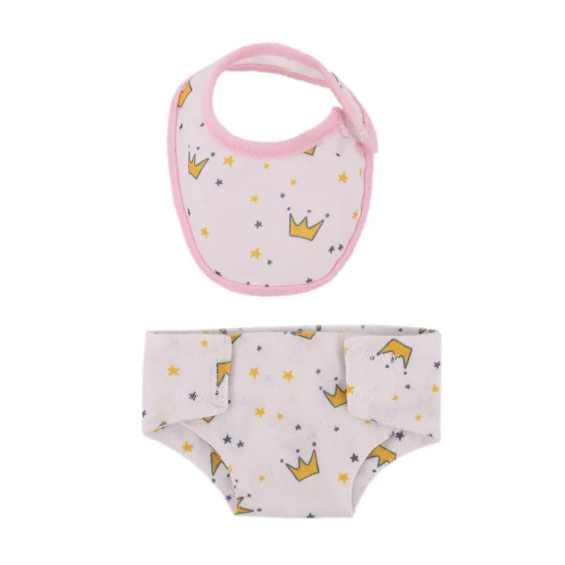 Doll Care Accessory Set with Water Towel and Underwear