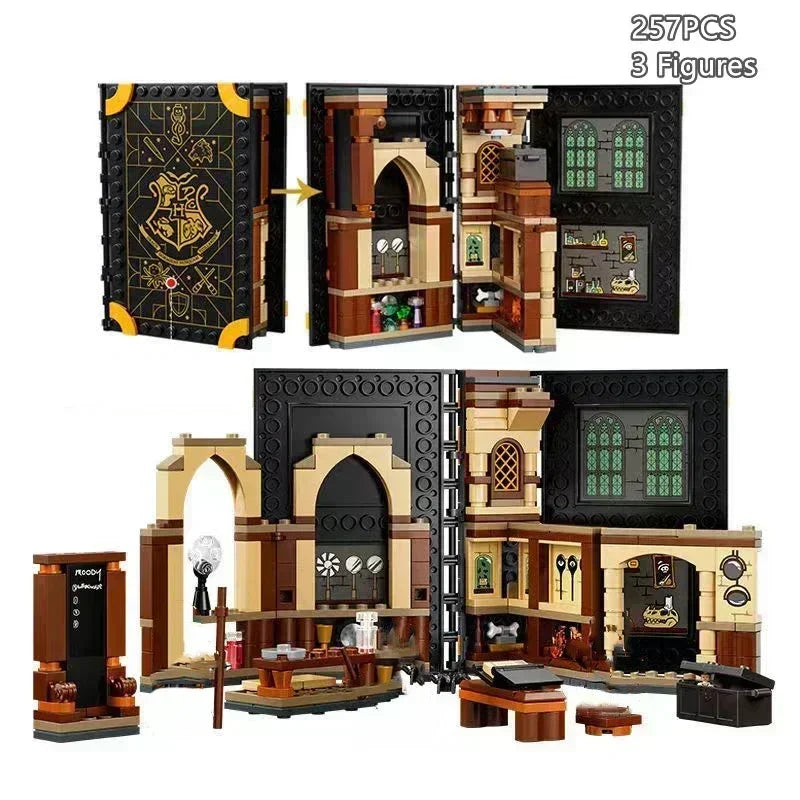 Magic Book Building Blocks Set – 6 Enchanted Worlds to Build