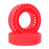 Red silicone rubber tire inserts for RC crawlers