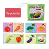 Soft Sensory Cloth Books for Babies with Teething Rings