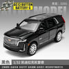 Black 1/32 scale diecast pull-back model of a Cadillac Escalade SUV