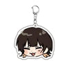 Acrylic keychain set featuring characters Isagi, Bachira, and Kunigami from Blue Lock