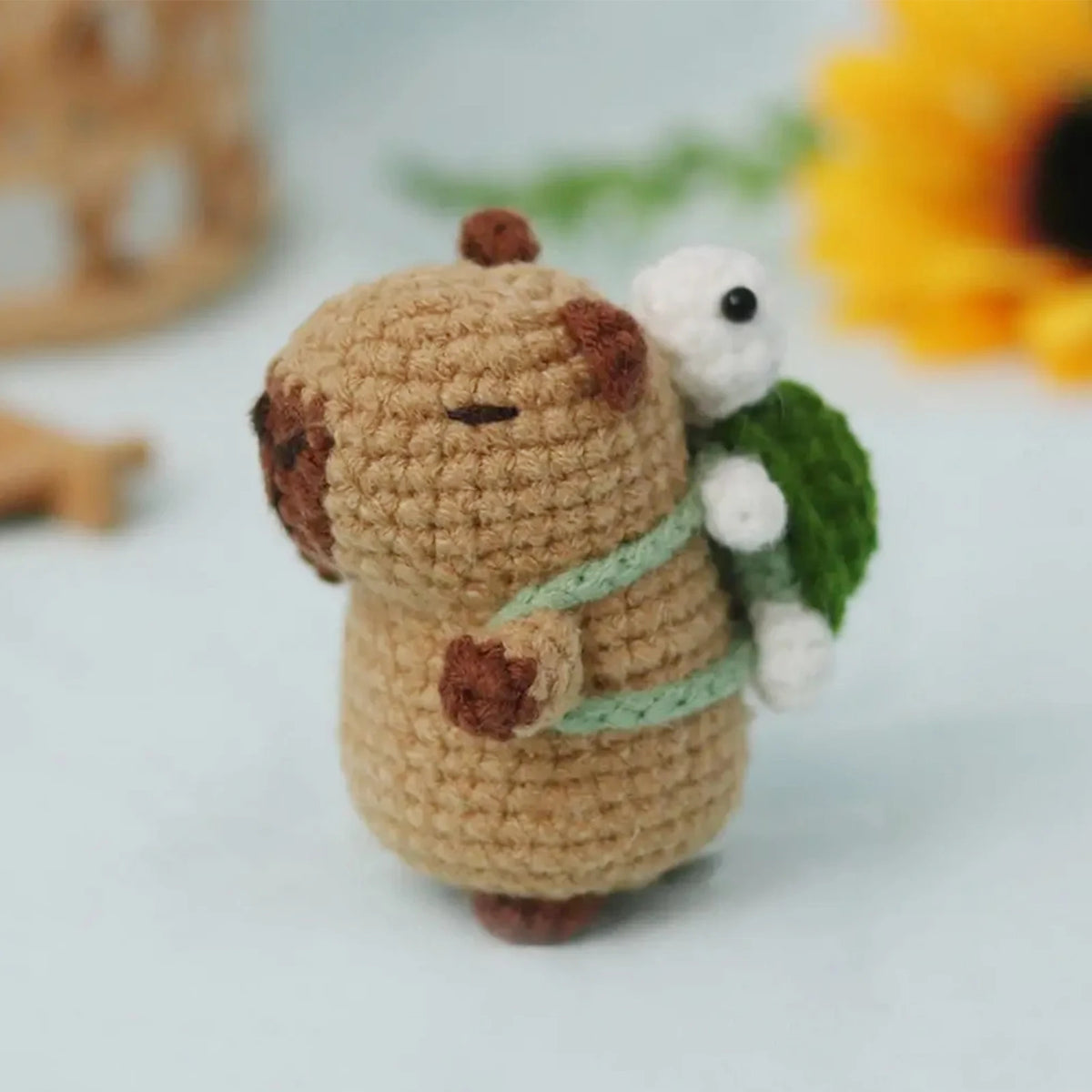 Capybara Crochet Kit for Beginners