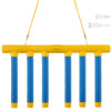 Reaction Training Catching Sticks Game with Adjustable Speeds