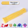 100-Piece Chenille Stem Pipe Cleaners for Crafts & Decor