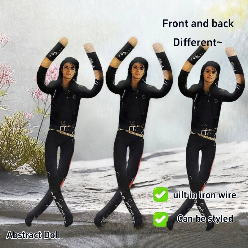 Michael Jackson Bendable Poseable Plush Doll