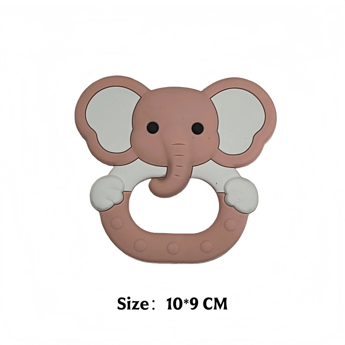 Cartoon Animal Silicone Baby Teether with Pacifier Clip