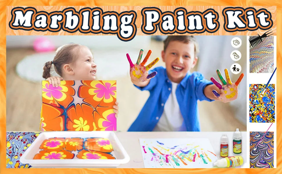Kids Water Marbling Painting Kit